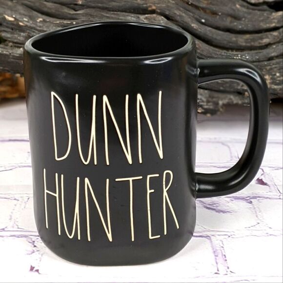 Rae Dunn DUNN HUNTER Black Ceramic Mug - Picture 1 of 6